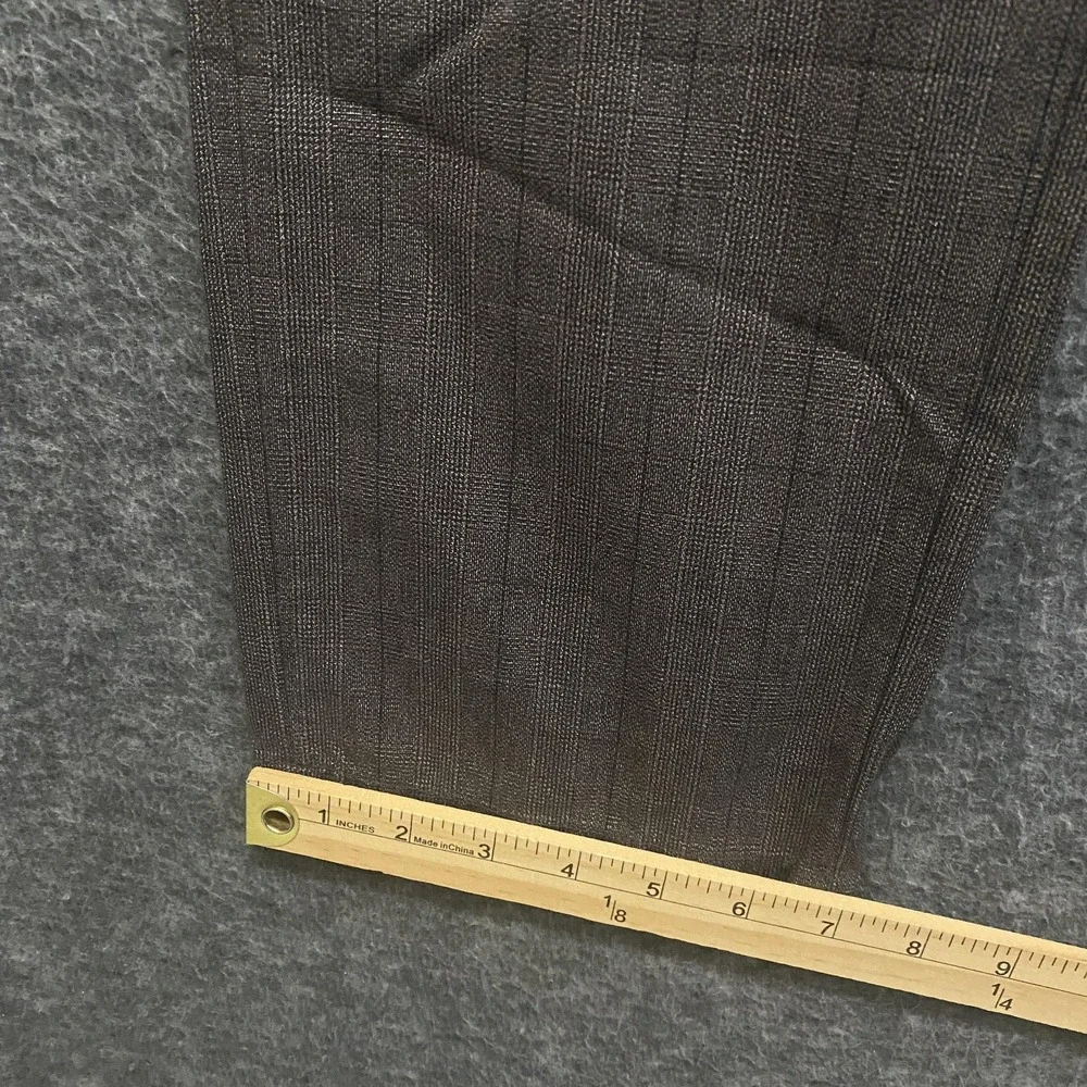 Banana Republic Pants Mens 32x30 Brown Aiden Fit Chino Dress Casual Flat‎ Front